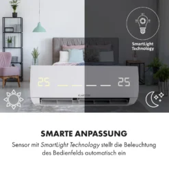 Windwaker Split-Klimaanlage 9.000 BTU/2,7 KW Luftdurchsatz 600m³/h 5 Windwaker Split-Klimaanlage 9.000 BTU/2,7 KW Luftdurchsatz 600m³/h -Klarstein Verkaufs 10033482 de 0006 logo