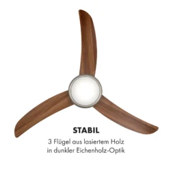 El Paso 2-in-1 Ventilator & Deckenlampe Ø132 Cm 10.344 M³/h 49 DB -Klarstein Verkaufs 10033494 de 0006 logo