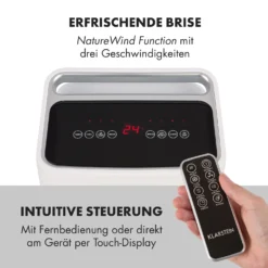 IceWind 4-in-1 Luftkühler Luftdurchsatz: 222 M³/h 36,5 Watt -Klarstein Verkaufs 10033496 de 0005 logo