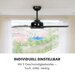 Klarstein Figo Deckenventilator 2-in-1 Mit Deckenleuchte Ø 132 Cm -Klarstein Verkaufs 10033505 de 0005 logo