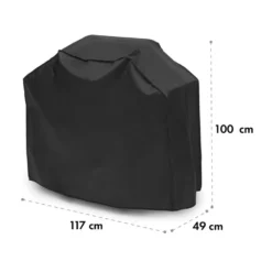 Gazooka 2.0T Wetterschutzhaube 600D Canvas 30/70% PE/PVC Schwarz -Klarstein Verkaufs 10033535 yy 0006 logo Klarstein Gazooka Wetterschutzhaube schwarz