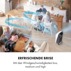 Rotator 4-in-1 Luftkühler 396 M³/h 110W 7 Ltr 360° Fernbedienung Mobil -Klarstein Verkaufs 10033547 de 0004 logo