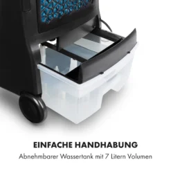 Rotator 4-in-1 Luftkühler 396 M³/h 110W 7 Ltr 360° Fernbedienung Mobil -Klarstein Verkaufs 10033547 de 0007 logo