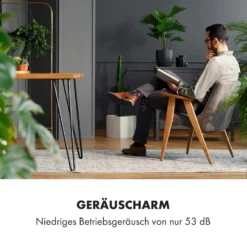 Rotator 4-in-1 Luftkühler 396 M³/h 110W 7 Ltr 360° Fernbedienung Mobil -Klarstein Verkaufs 10033547 de 0008 logo