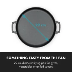 Tomahawk 3.1 S Brat & Back-Set Pfanne Pizzastein Ø29 Cm -Klarstein Verkaufs 10033568 yy 0004 logo Klarstein Tomahawk Brat and Back Set