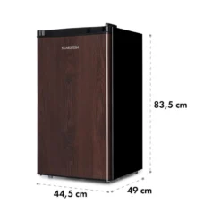 Feldberg Kühlschrank A+ 90 Liter MirageCool Concept Holzdesign Schwarz -Klarstein Verkaufs 10033594 yy 0008 logo Klarstein Feldberg Kuehlschrank Holzdesign schwarz
