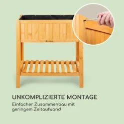 Altiplano Cubic Hochbeet 100 X 100 X 50 Kiefer Gartenvlies ErgoGrow -Klarstein Verkaufs 10033605 de 0008 logo