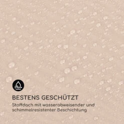 Grandezza Cortina Gartenpavillon 3x4m 4 Seitenteile Beige -Klarstein Verkaufs 10033608 de 0005 logo