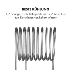 Gärkeller Kühldeckel Eintauchkühler 1/2" Sensorstab 304-Edelstahl -Klarstein Verkaufs 10033676 de 0004 logo