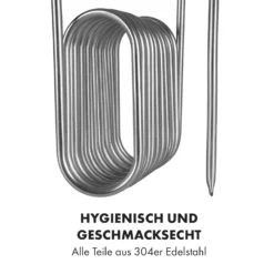 Gärkeller Kühldeckel Eintauchkühler 1/2" Sensorstab 304-Edelstahl -Klarstein Verkaufs 10033676 de 0005 logo