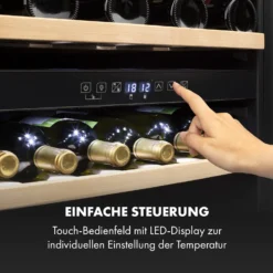 Vinsider 36 Weinkühlschrank 2 Kühlzonen 5-22°C 85l Edelstahl -Klarstein Verkaufs 10033682 de 0005 logo