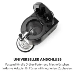 Beerkules Bierzapfanlage 5l Fässer Kompressor 120W Cooling: 4h -Klarstein Verkaufs 10033689 de 0005 logo