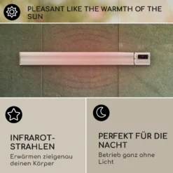 Cosmic Beam Plus XXL Infrarot-Heizstrahler 3000W IP44 Fernbedienung -Klarstein Verkaufs 10033699 de 0004 usp