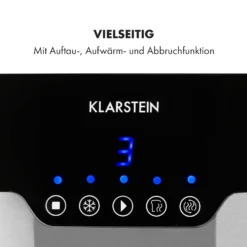 Arabica Toaster 920W LED-Display Touch-Bedienfeld Edelstahl -Klarstein Verkaufs 10033728 de 0004 logo
