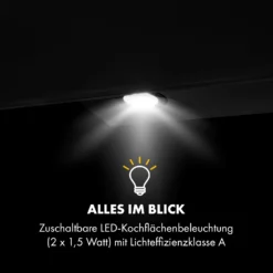 Laurel 90 Dunstabzugshaube 90cm Abluft: 350 M³/h LED Touch Schwarz -Klarstein Verkaufs 10033768 de 0006 logo