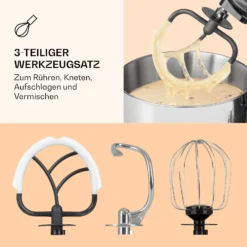 Bella Pico 2G Küchenmaschine 1200W 1,6PS 6 Stufen 5 Liter 4 Bella Pico 2G Küchenmaschine 1200W 1,6PS 6 Stufen 5 Liter -Klarstein Verkaufs 10033805 de 0005 logo