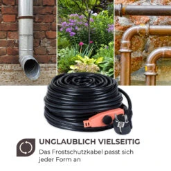 Flow Wire Frostschutzkabel 18m Mit Thermostat IP68 4 Flow Wire Frostschutzkabel 18m Mit Thermostat IP68 -Klarstein Verkaufs 10033903 de 0005 logo