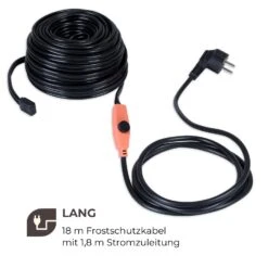 Flow Wire Frostschutzkabel 18m Mit Thermostat IP68 5 Flow Wire Frostschutzkabel 18m Mit Thermostat IP68 -Klarstein Verkaufs 10033903 de 0006 logo