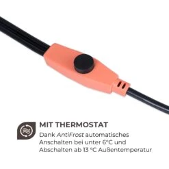 Flow Wire Frostschutzkabel 4m Mit Thermostat IP68 -Klarstein Verkaufs 10033906 de 0003 logo