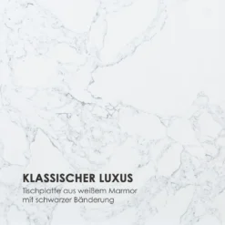 White Pearl I Couchtisch 50x50x50cm (BxHxT) Marmor Gold / Weiß 2 White Pearl I Couchtisch 50x50x50cm (BxHxT) Marmor Gold / Weiß -Klarstein Verkaufs 10034018 de 0003 logo