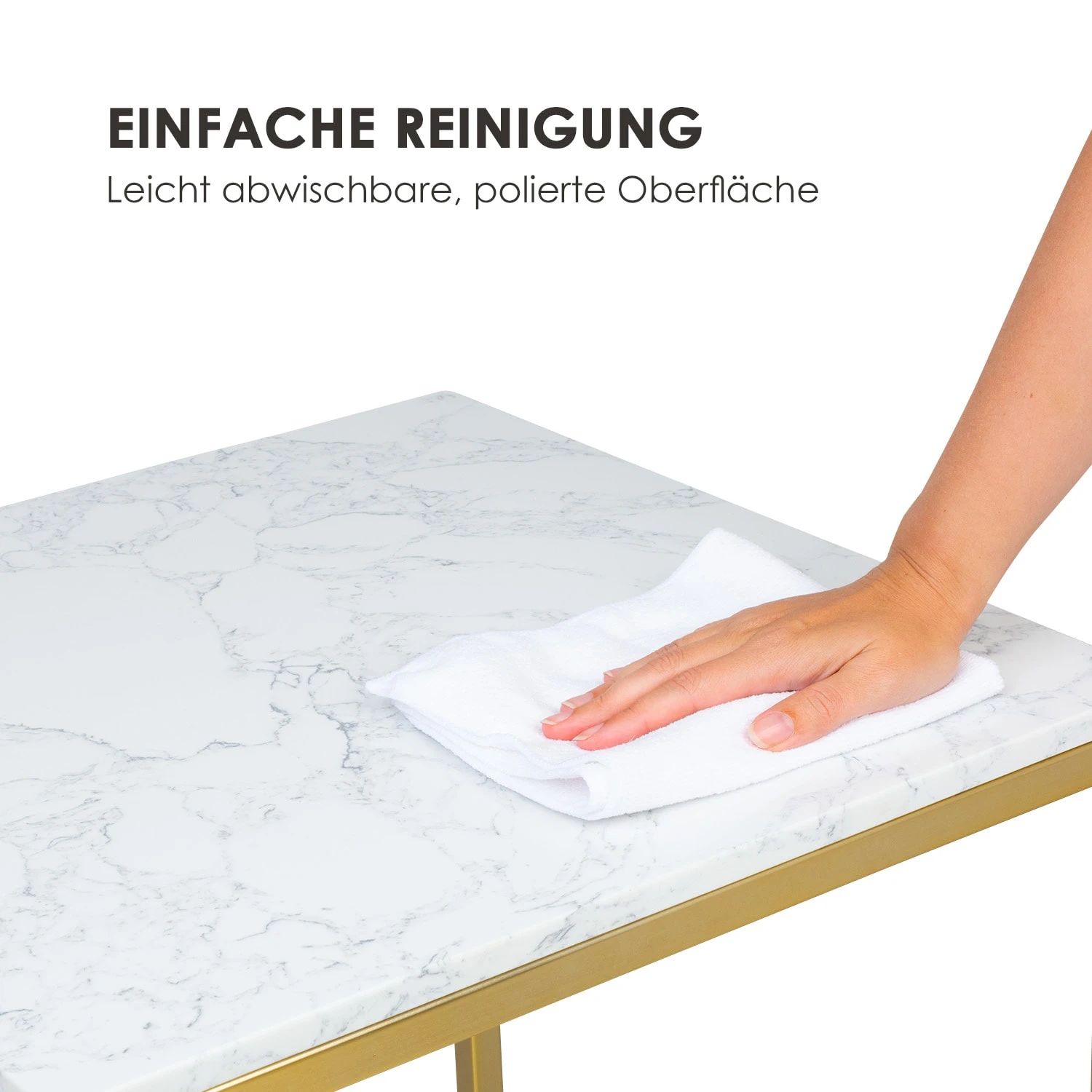 White Pearl I Couchtisch 50x50x50cm (BxHxT) Marmor Gold / Weiß White Pearl I Couchtisch 50x50x50cm (BxHxT) Marmor Gold / Weiß -Klarstein Verkaufs 10034018 de 0004 logo