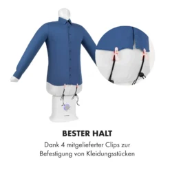 ShirtButler Deluxe Automatisches Trocken- Und Bügelgerät 1250 W -Klarstein Verkaufs 10034022 de 0007 logo