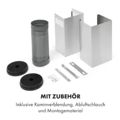 Helena 60 Dunstabzugshaube 595 M³/h LED-Display Schwarz -Klarstein Verkaufs 10034100 de 0009 logo