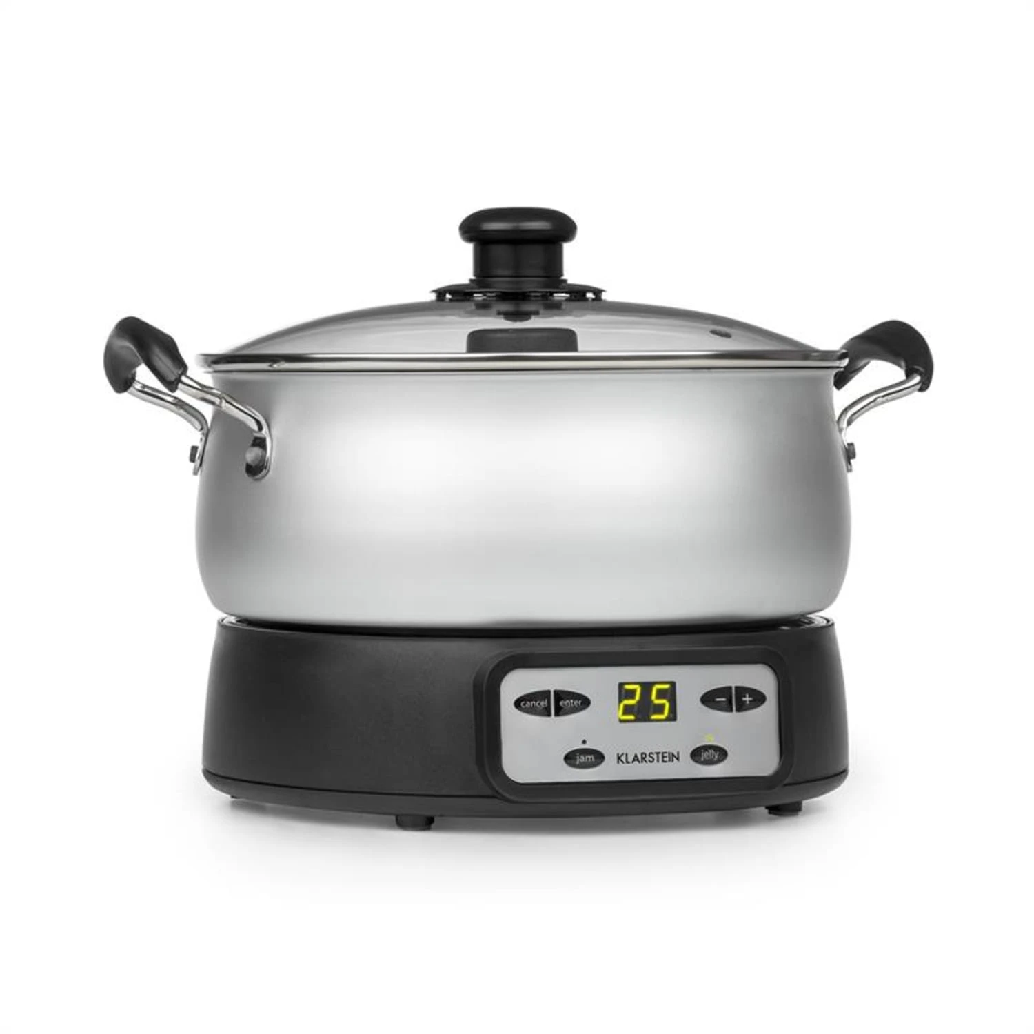 Jam Session Marmeladen- und Geleekocher 1000W 2 Automatikprogramme Jam Session Marmeladen- Und Geleekocher 1000W 2 Automatikprogramme -Klarstein Verkaufs 10034109 yy 0001 titel Klarstein Jam Session Marmeladen und Geleekocher