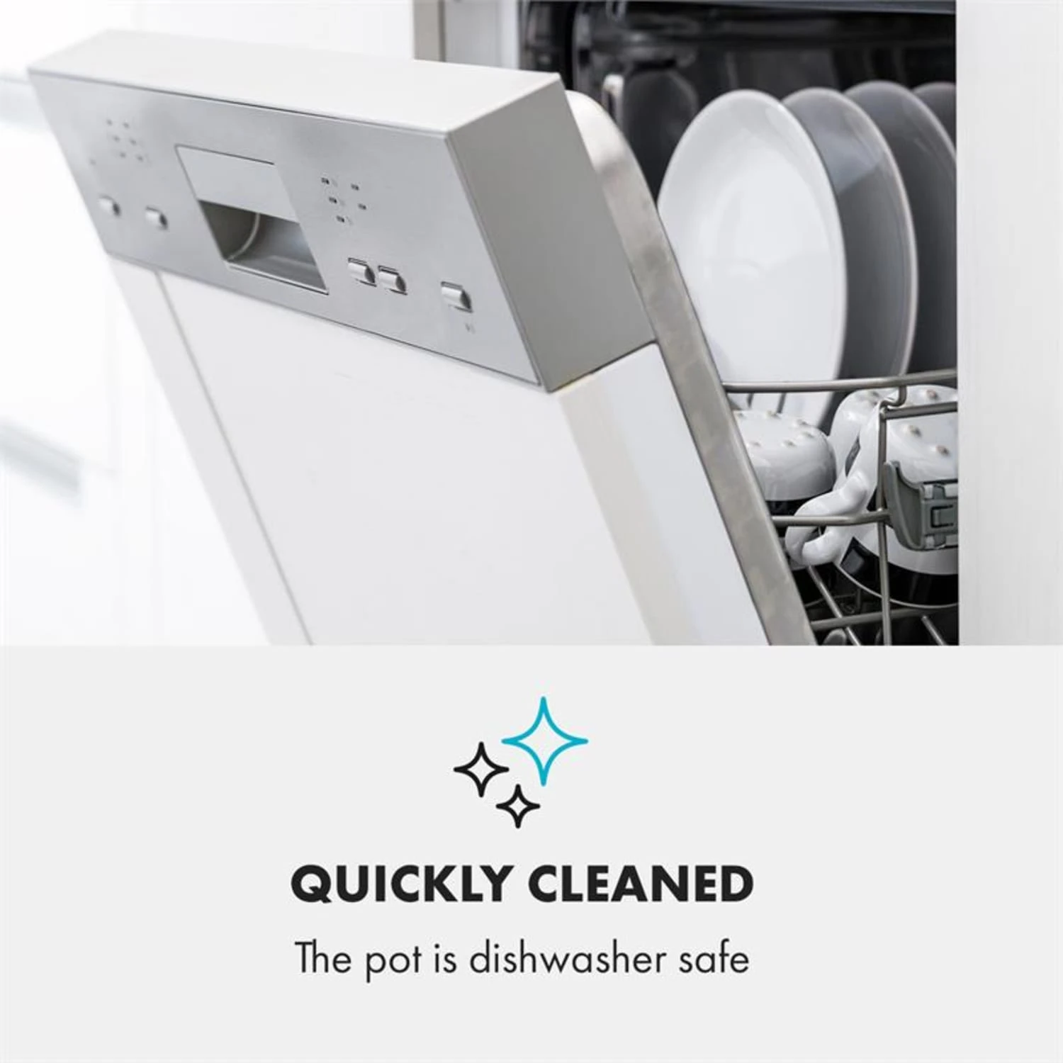 Jam Session Marmeladen- und Geleekocher 1000W 2 Automatikprogramme Jam Session Marmeladen- Und Geleekocher 1000W 2 Automatikprogramme -Klarstein Verkaufs 10034109 yy 0006 logo Klarstein Jam Session Marmeladen und Geleekocher