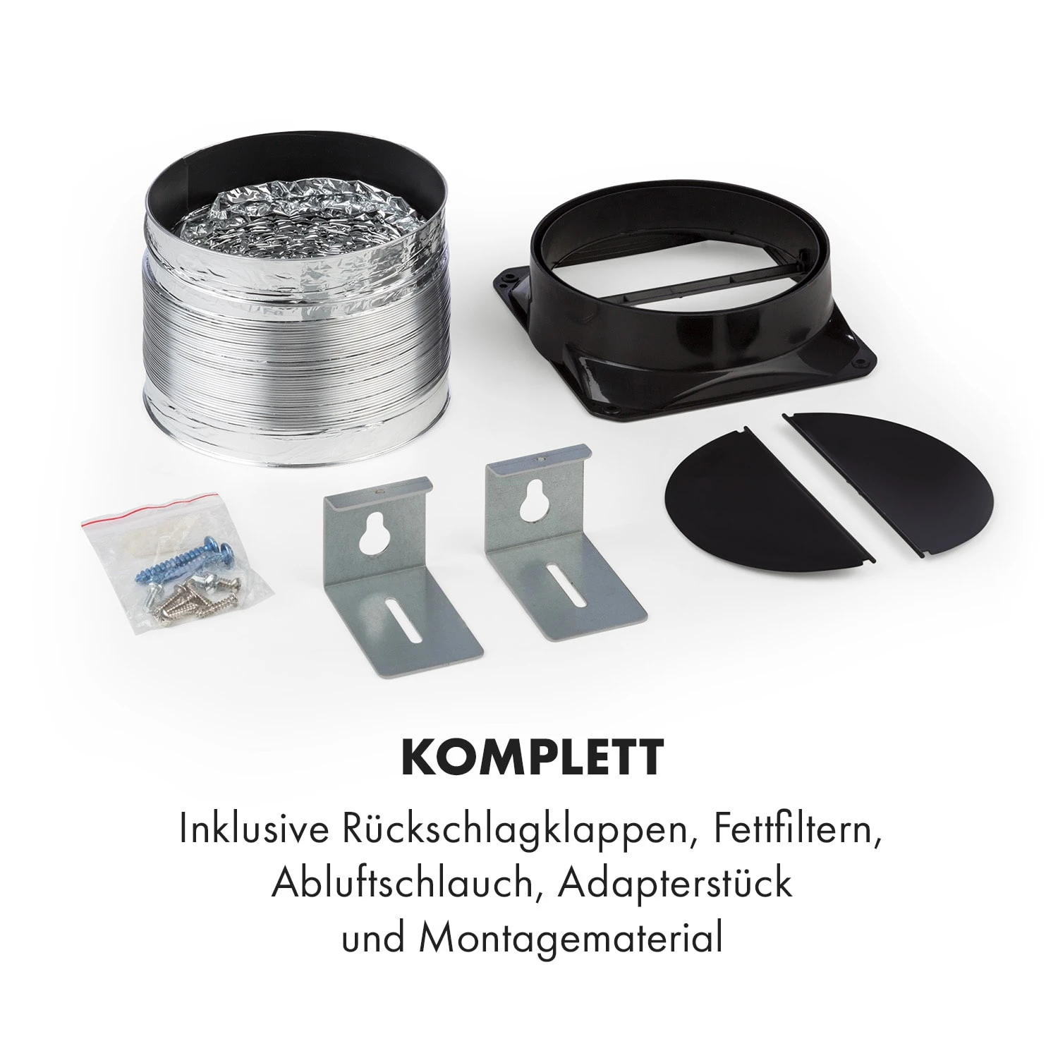 Mariana 90 Flachschirmhaube 500 m³/h Abluft LED weiß Mariana 90 Flachschirmhaube 500 M³/h Abluft LED Weiß -Klarstein Verkaufs 10034116 de 0008 logo