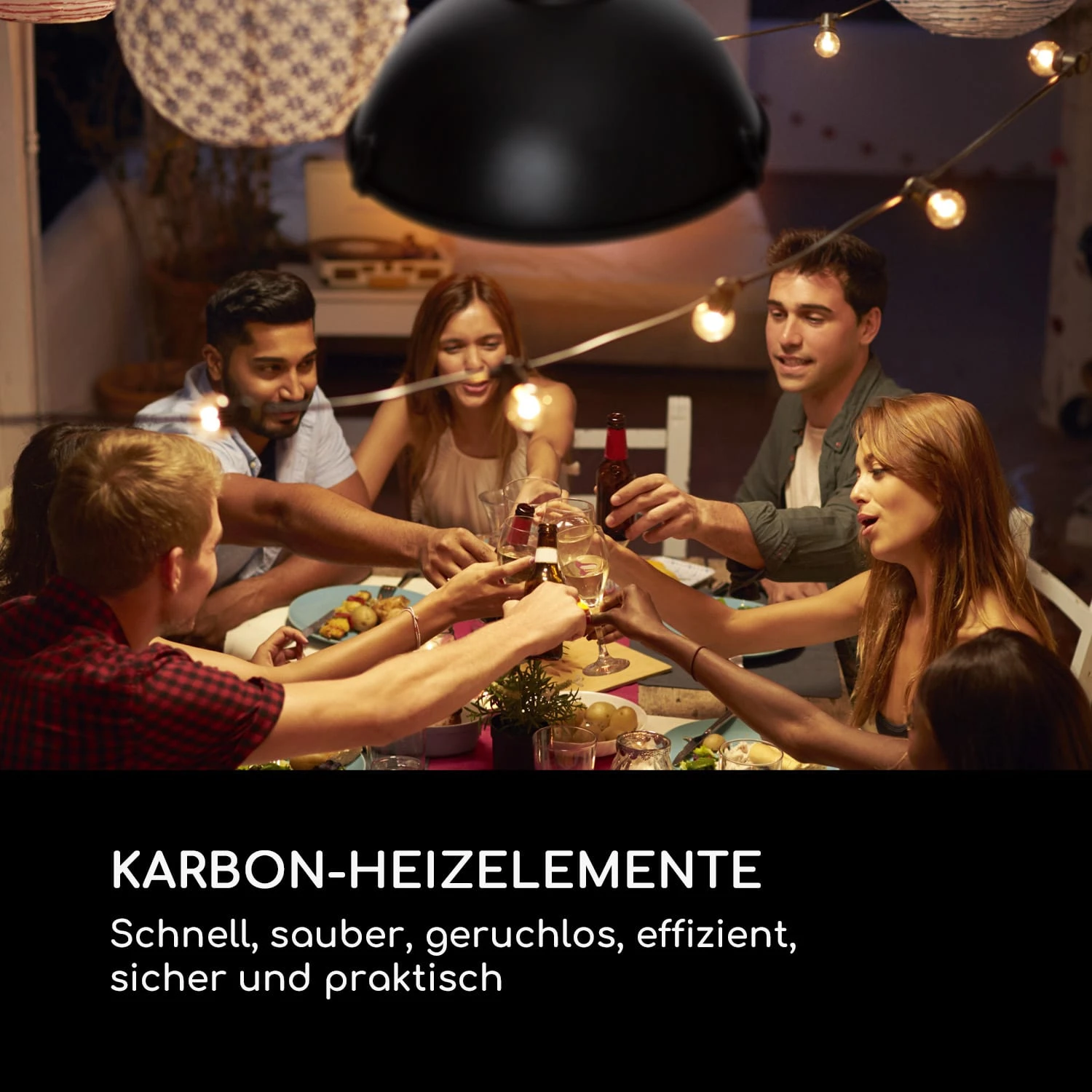 Blackpool Heat Infrarot-Heizstrahler IP44 2100W Fernbedienung Blackpool Heat Infrarot-Heizstrahler IP44 2100W Fernbedienung -Klarstein Verkaufs 10034127 de 0008 logo