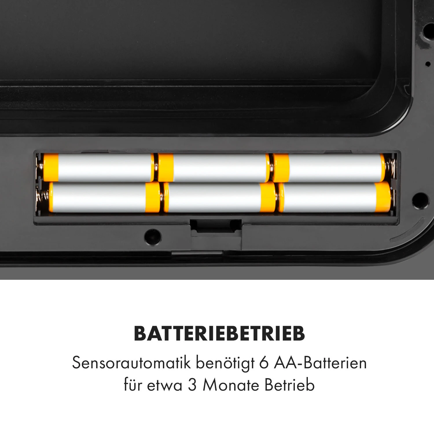 Touchless Müllsammler Sensor 72L 4 Behälter ABS PP Edelstahl gebürstet Touchless Müllsammler Sensor 72L 4 Behälter ABS PP Edelstahl Gebürstet -Klarstein Verkaufs 10034128 de 0009 logo