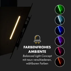 Mirage 90 Dunstabzugshaube 550 M³/h Touch-Panel Ambient EEC A++ Weiß -Klarstein Verkaufs 10034152 de 0005 logo