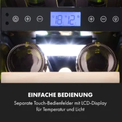 Vinovilla 17 Built-In Duo Weinkühlschrank 53l 17 Fl. 2 Zonen Glastür -Klarstein Verkaufs 10034154 de 0004 logo