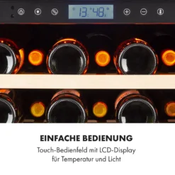 Vinovilla Grande 165 Built-in Uno Onyx Weinkühlschrank 433 Ltr 165 Fl. -Klarstein Verkaufs 10034156 de 0004 logo