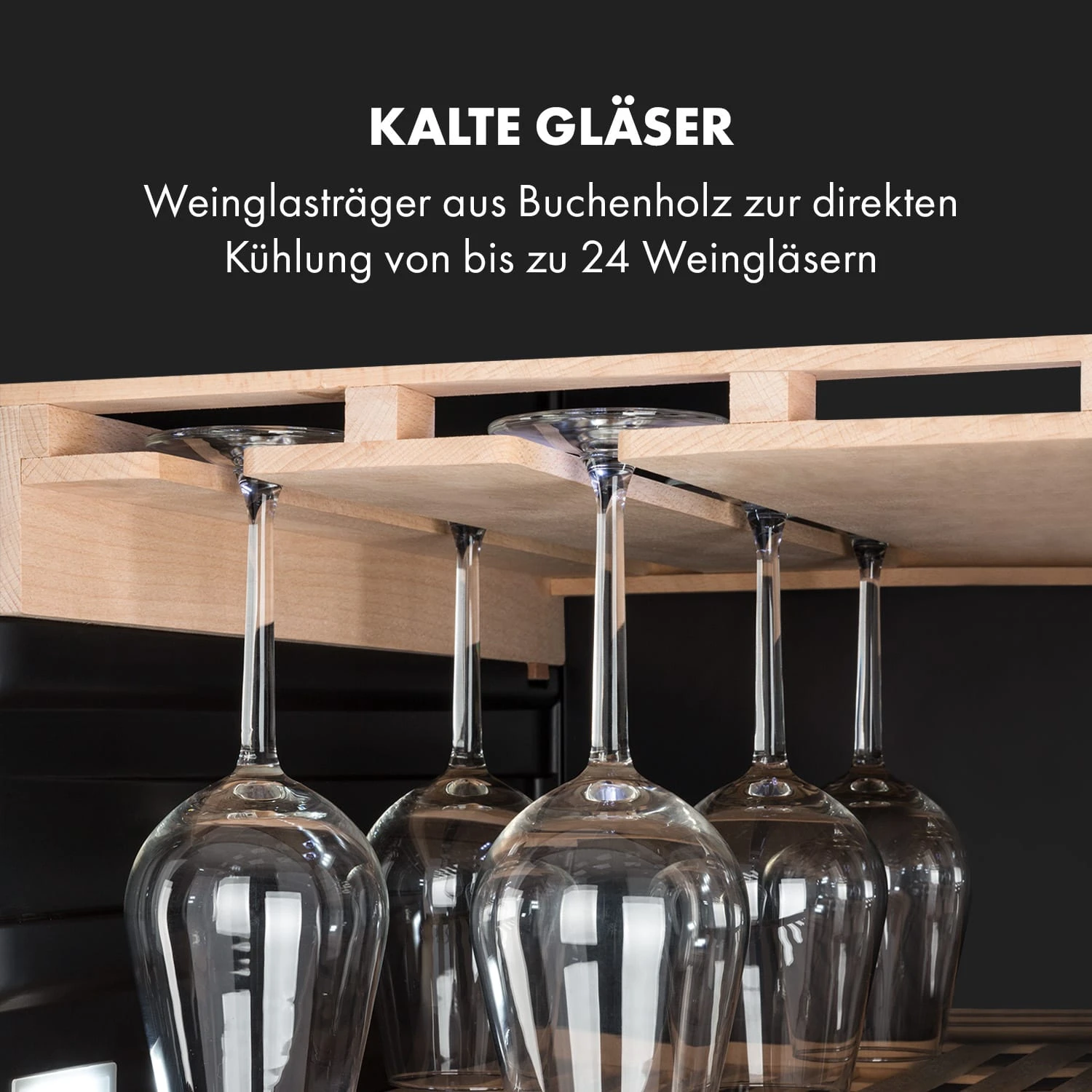 Vinovilla Grande 162 Built-in Duo Onyx Weinkühlschrank 425 Ltr 162 Fl. Vinovilla Grande 162 Built-in Duo Onyx Weinkühlschrank 425 Ltr 162 Fl. -Klarstein Verkaufs 10034157 de 0005 logo