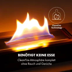 Phantasma Gizeh Ethanol-Kamin Rauchfrei Edelstahl-Brenner 600ml 4h -Klarstein Verkaufs 10034159 de 0003 logo