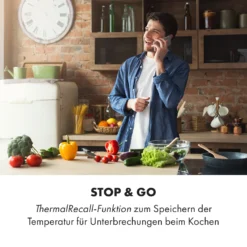 Delicatessa 3 Induktionskochfeld 3 Zonen 5800W Glaskeramik Schwarz 6 Delicatessa 3 Induktionskochfeld 3 Zonen 5800W Glaskeramik Schwarz -Klarstein Verkaufs 10034193 de 0007 logo