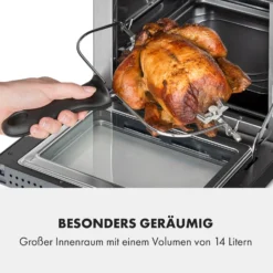 AeroVital Cube Chef Heißluftfritteuse 1700 W 14 Liter 16 Programme Ober- Und Unterhitze -Klarstein Verkaufs 10034217 de 0004 logo