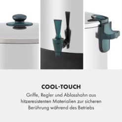 KonfiStar 50 Digital Einkocher Getränkespender 2500W 50L 100°C 180min -Klarstein Verkaufs 10034240 de 0005 logo