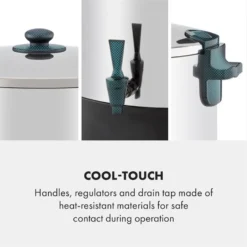 KonfiStar 60 Digital Einkocher Getränkespender 2500W 60L 100°C 180min -Klarstein Verkaufs 10034241 yy 0005 logo Digital Food Preserver 60L