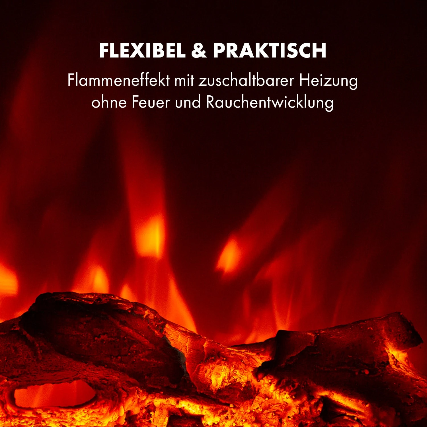 Lausanne Long Elektrischer Kamin 1600W 2 Heizstufen 128 cm Lausanne Long Elektrischer Kamin 1600W 2 Heizstufen 128 Cm -Klarstein Verkaufs 10034250 de 0005 logo