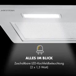 Simplica Dunstabzugshaube Einbau 70cm Abluft: 400 M³/h LED Edelstahl -Klarstein Verkaufs 10034256 de 0005 logo