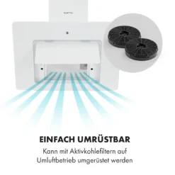 Sofia 60 Dunstabzugshaube Kopffrei 300 M³/h Touch-Control Glasfront -Klarstein Verkaufs 10034259 de 0006 logo