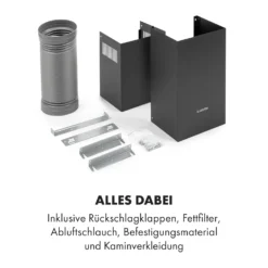 Sofia 90 Dunstabzugshaube Kopffrei 300 M³/h Touch-Control Glasfront -Klarstein Verkaufs 10034260 de 0008 logo