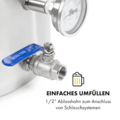 Brauheld Pur 25 Maischekessel 25 Liter Ohne Heizelement Edelstahl -Klarstein Verkaufs 10034266 de 0003 logo