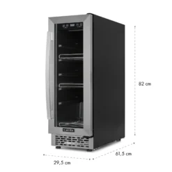 Beerlager 56 Getränkekühlschrank 56l 20 Fl. Glastür Touch-Bedienfeld Edelstah -Klarstein Verkaufs 10034269 yy 0008 logo