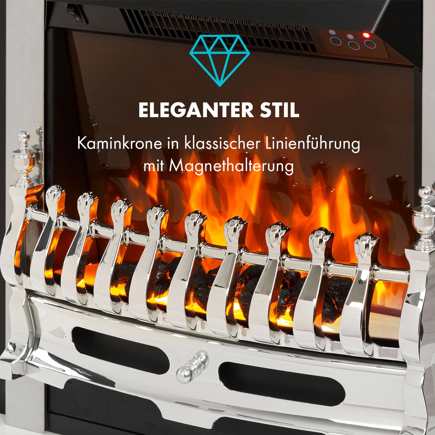 Verbier Elektrischer Kamin Elektrokamin 1000 / 2000 W LED-InstaFire Thermostat Timer Überhitzungsschutz Verbier Elektrischer Kamin Elektrokamin 1000 / 2000 W LED-InstaFire Thermostat Timer Überhitzungsschutz -Klarstein Verkaufs 10034396 de 0006 logo