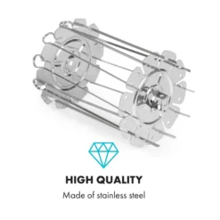 AeroVital Cube Chef Heißluftfritteuse Spießrost Zubehör Edelstahl -Klarstein Verkaufs 10034409 yy 0003 logo Klarstein AeroVital Cube Chef Spiessrost