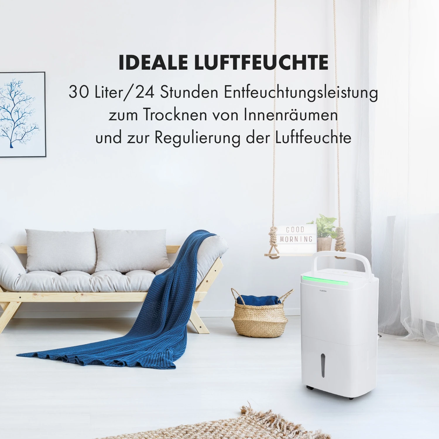 DryFy Connect 30 Luftentfeuchter WiFi Kompression 30l/d 25-30m² DryFy Connect 30 Luftentfeuchter WiFi Kompression 30l/d 25-30m² -Klarstein Verkaufs 10034433 de 0002 logo